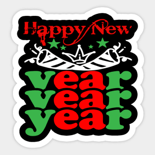 Happy New Year 2024 Sticker